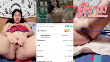 ไลฟ์สดเด็ดแอปสีเหลือง IDX-85345165 สาวหุ่นเด็ดมาแหวกขาโชว์หีเนียนๆต่อด้วยมานวดนมอย่างเด็ด นมอย่างตู้มๆของดีจัดๆ