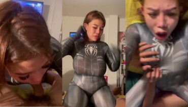 น้องโมทีเด็ด โดนจับเย็ดหีคาชุดคอสเพลย์ชุดสไปร์เดอร์แมน แหวกชุดเย็ดหีโคตรเสียวนมอย่างใหญ่ครางโคตรเสียวหน้าตอนโดนเย็ดร่านสัส