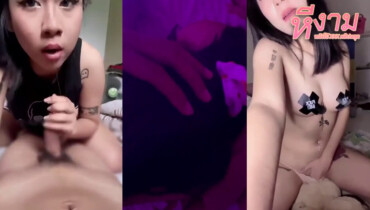 ทางบ้าน สาวขี้เงี่ยนรอยสักดังในTIKTOKมาติ้วหีอย่างเสียวงานโครตดีลีลาอย่างแจ่ม