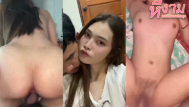 สาวสวยทางบ้าน ตาโตนมกลม เย็ดไปคุยเสียวไป ฟิลล์แฟนสุดๆ ตัวเล็กน่ารัก นมเต็มไม้เต็มมือ ปล่อยคลิปเย็ดแบบมัดรวมท่อนเด็ดๆ