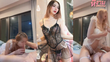 คลิปหลุด meow_cat41 น้องแอนสาวหมวยเอ็กซ์จับหนุ่มโม๊คควยเสียวๆ แล้วค่อยขึ้นขย่มโยกเอวบดควยรัวๆแบบไม่ยั้งร้องครางอย่างลั่น