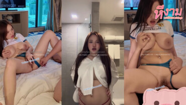Onlyfans Jeenzen เจ้าส้ม สาวนมใหญ่ๆ มาจับเย็ดคาชุดบอล มาซอยหีกันอย่างมันส์ นวดนมโครตเด็ดจัดๆ โยกควยกันอย่างมันส์ ลีลาอย่างแจ่มเย็ดซอยหีครางเสียวลั่นห้องงานดีจัดๆ